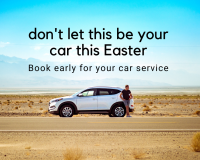 Book now for Easter